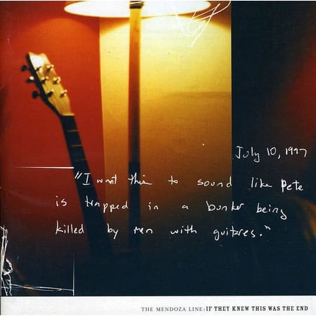 The Mendoza Line - If They Knew This Was the End - Music & Performance - CD