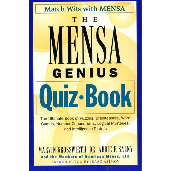 The Mensa Genius Quiz Book, (Paperback)
