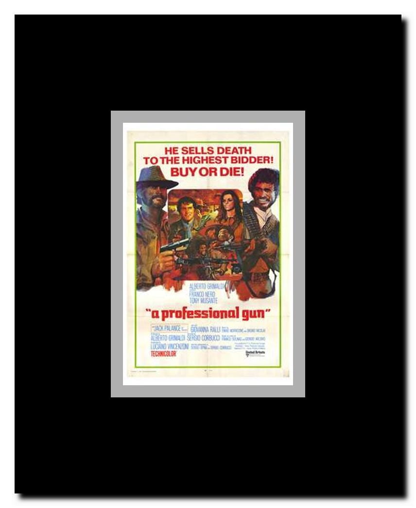 The Mercenary Framed Movie Poster