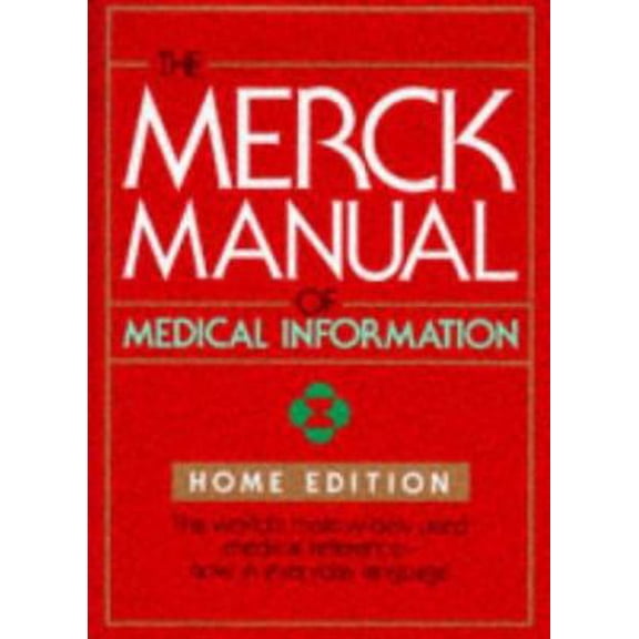 Pre-Owned The Merck Manual of Medical Information: Home Edition (Hardcover) 0911910875 9780911910872