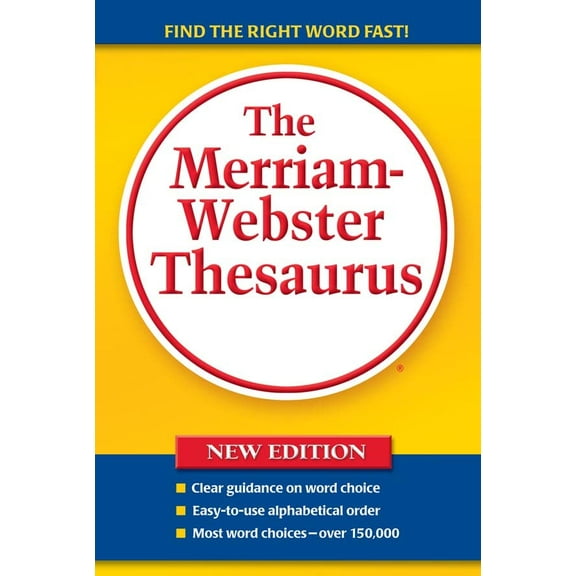 Pre-Owned The Merriam-Webster Thesaurus (Paperback) 0877796378 9780877796374