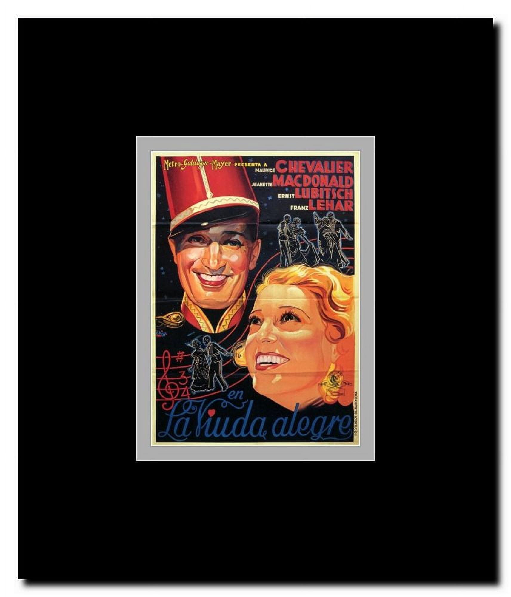 The Merry Widow Framed Movie Poster