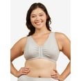 thumbnail image 1 of The Meryl - Cotton Front-Closure Comfort & Sleep Bra, 1 of 9