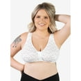 thumbnail image 1 of Leading Lady, The Meryl, Unpadded Wireless Bra, Front Close, Light Support, Comfort, Breathable Cotton Bra (Women's & Women's Plus), 1 of 7