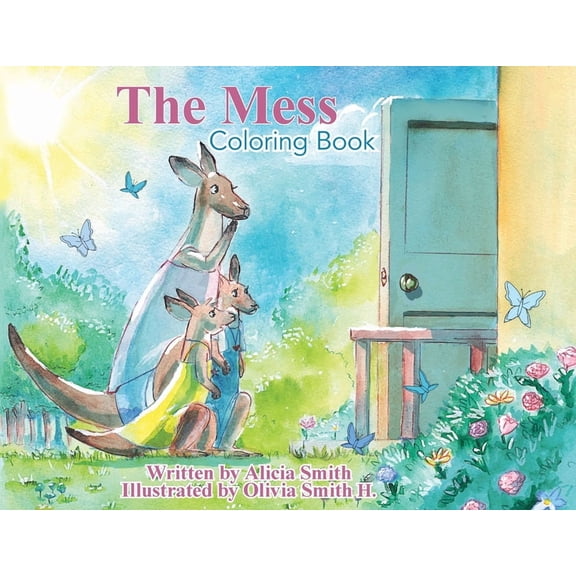 The Mess Coloring Book, (Paperback)