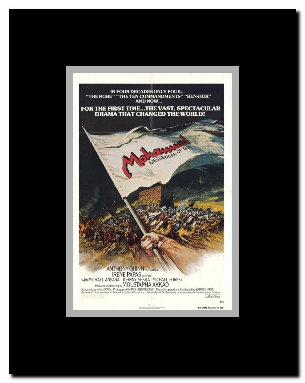 The Message Framed Movie Poster
