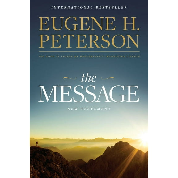 The Message New Testament Reader's Edition (Softcover), (Paperback)