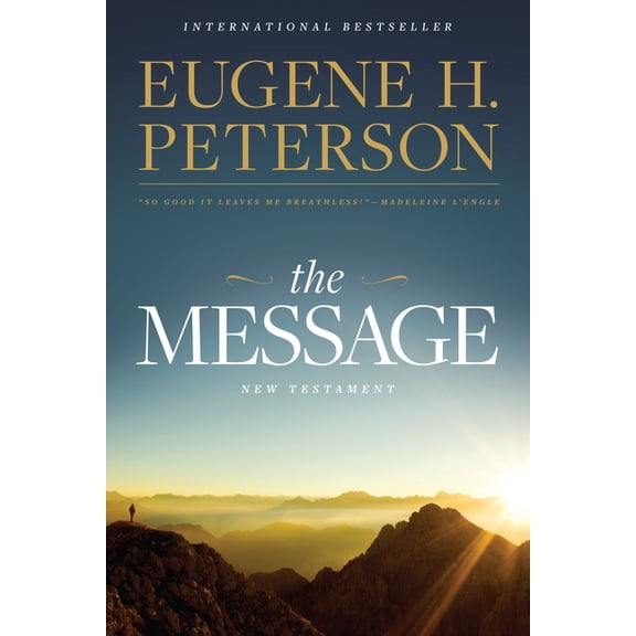 The Message New Testament Reader's Edition (Softcover), (Paperback)