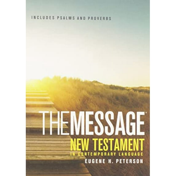 Pre-Owned Message Pocket New Testament Psalms and Proverbs-MS (Paperback) 1576839370 9781576839379