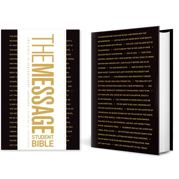 The Message Student Bible (Hardcover), (Hardcover)