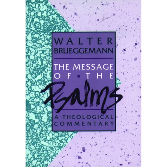 Pre-Owned Message of the Psalms (Paperback) 0806621206 9780806621203