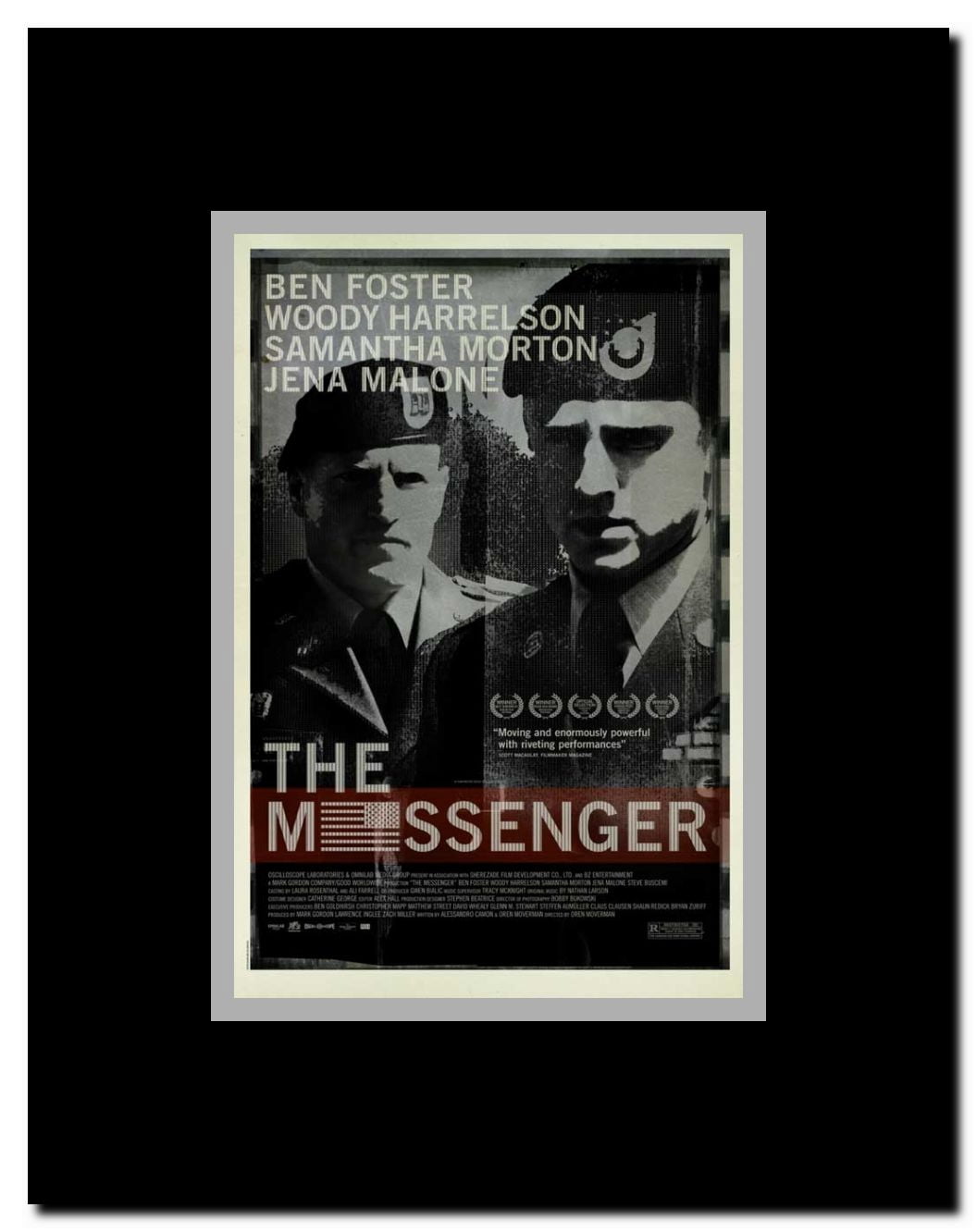 The Messenger Framed Movie Poster