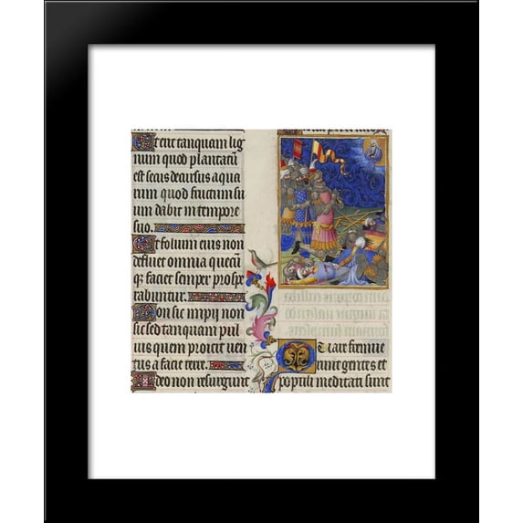 The Messiah Dominions 20x24 Framed Art Print by Limbourg brothers