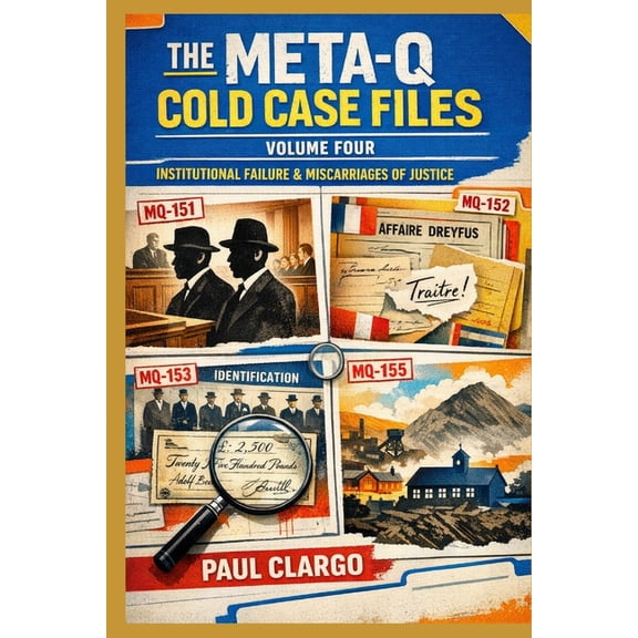 The Meta-Q Cold Case Files THE META-Q COLD CASE FILES Volume Four: Institutional Failure & Miscarriages of Justice, Book 4, (Paperback)