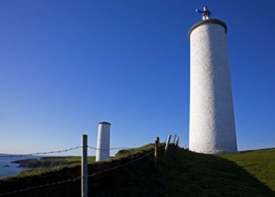 The Metal Man Shipping Beacon Great Newtown Head Tramore County Waterford Ireland Canvas Art - Panoramic Images (24 x 18)