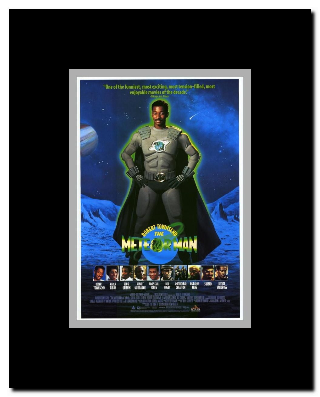 The Meteor Man Framed Movie Poster