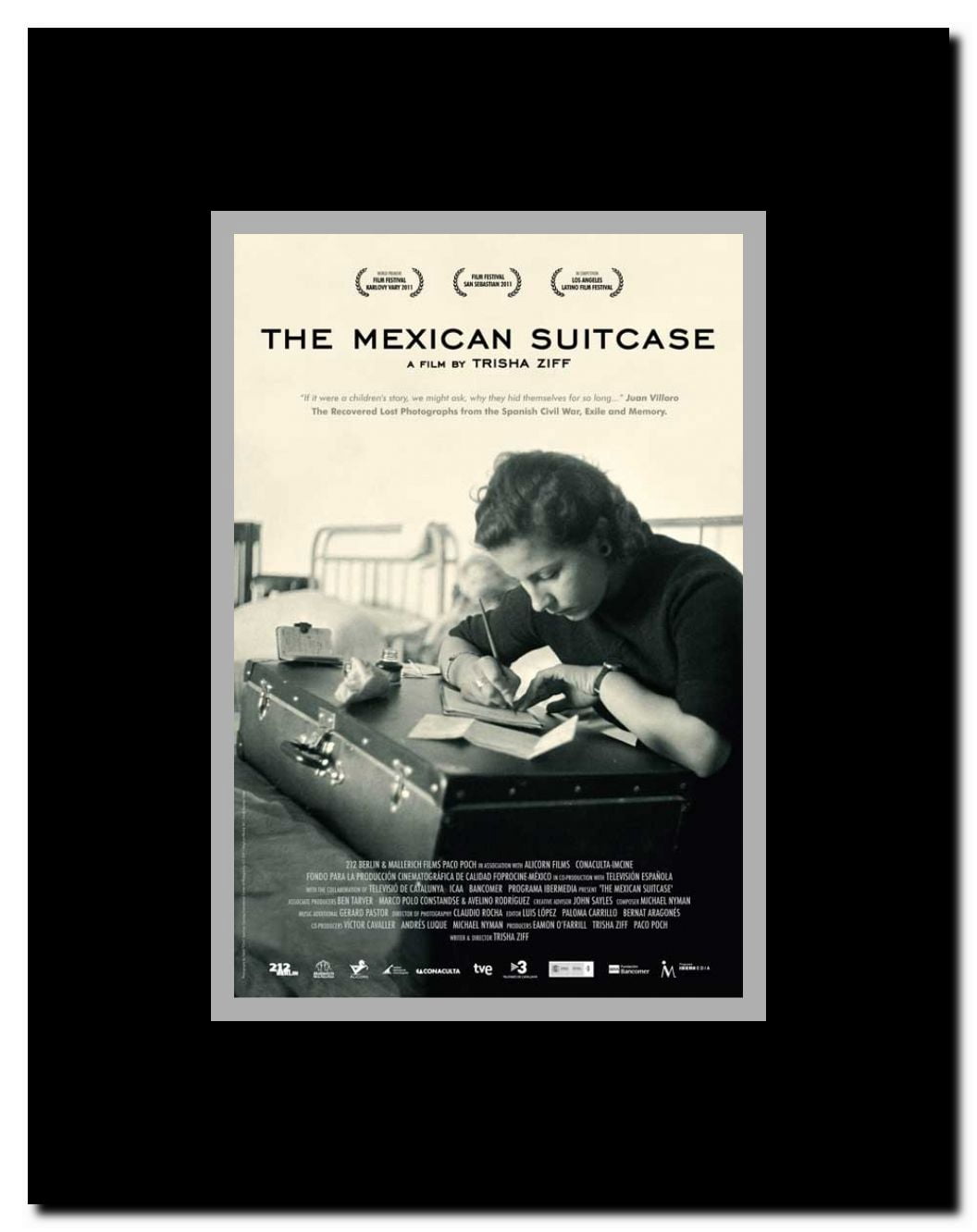 The Mexican Suitcase Framed Movie Poster