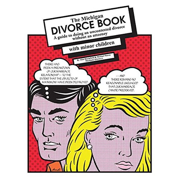 Pre-Owned The Michigan Divorce Book: A Guide to Doing an Uncontested Divorce Without an Attorney With Minor Children Paperback