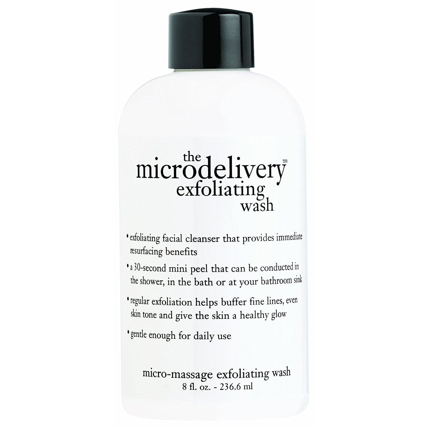 The Microdelivery Exfoliating Facial Wash by Philosophy, 8 oz Daily Facial Wash
