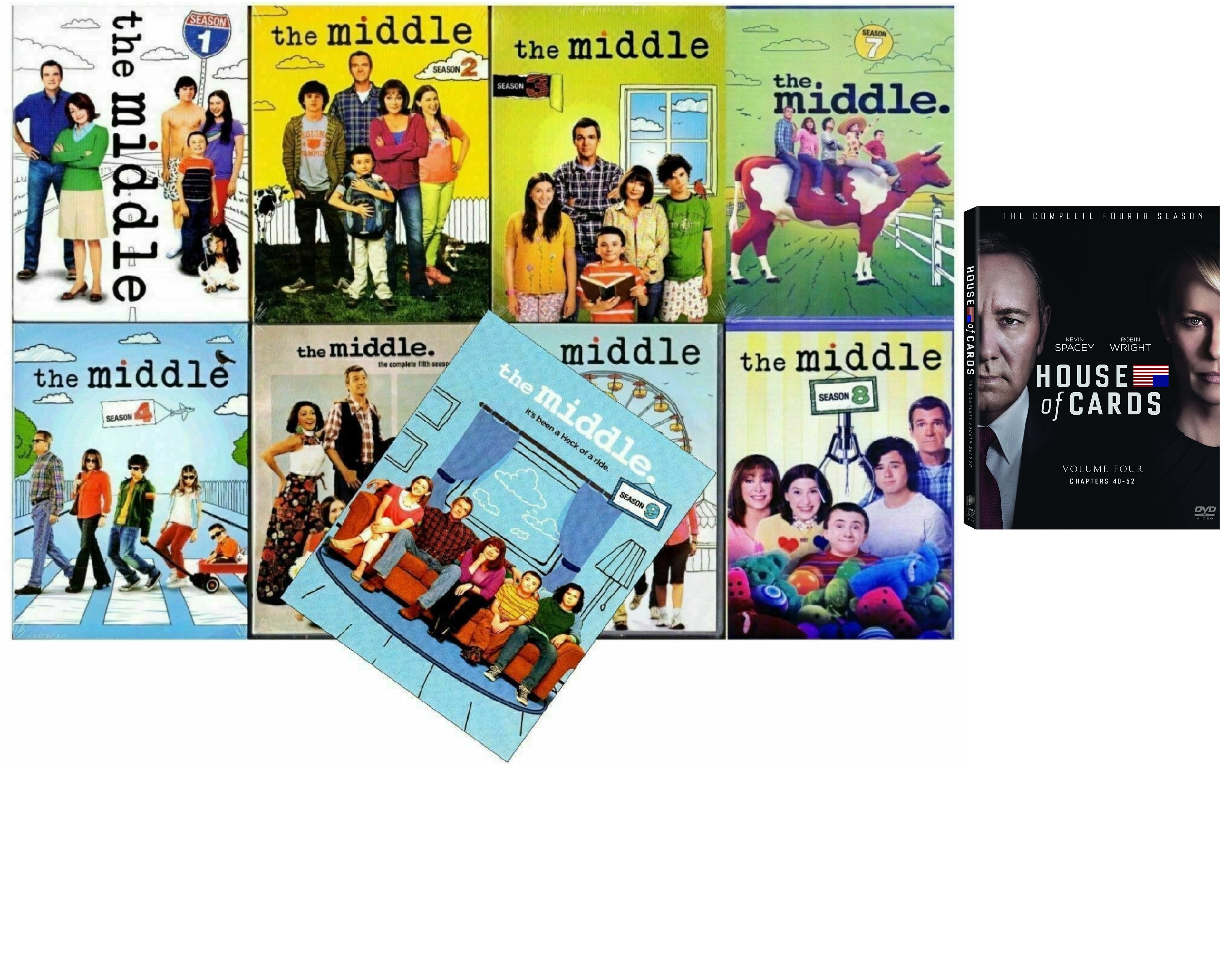 The Middle Complete Series Seasons 1-9 (DVD)