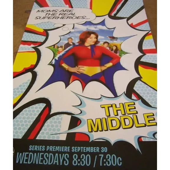 The Middle mini 11x17 promo poster (Patricia Heaton)