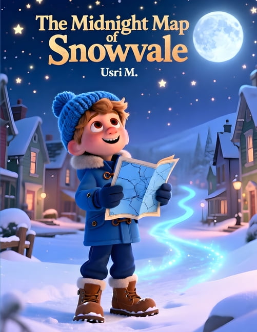The Midnight Map of Snowvale, (Paperback)