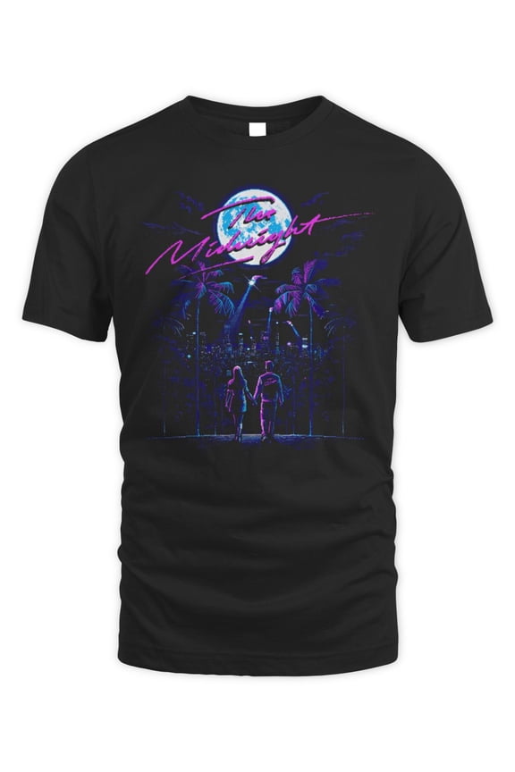 The Midnight Merch 8-bit Hand Hold Shirt