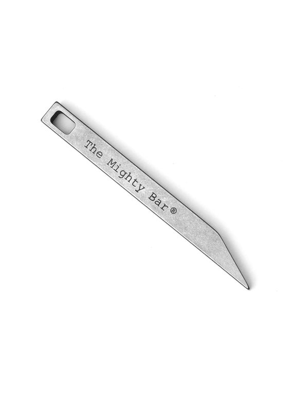 The Mighty Bar Keychain Prybar, Heavy Duty EDC Stainless Steel Tool
