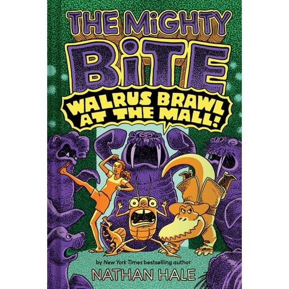 Pre-Owned The Mighty Bite #2: Walrus Brawl at the Mall: A Graphic Novel (Hardcover) 1419774352 9781419774355