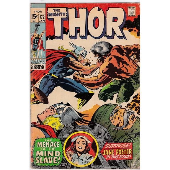 The Mighty Thor #172 GOOD/VG