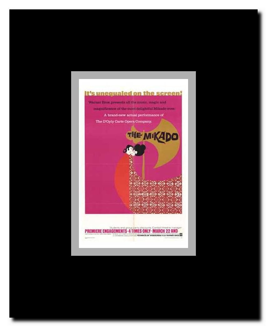 The Mikado Framed Movie Poster