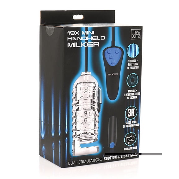 The Milker Mini Handheld Milker - Black