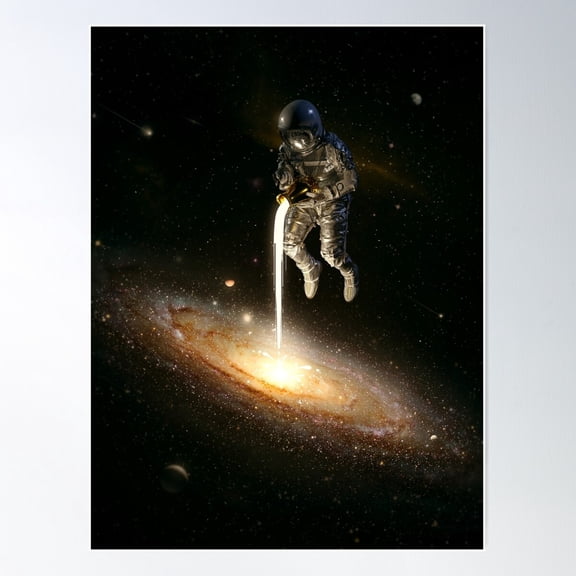 The Milky Way Poster Wall Art, Modern Wall Decor For Living Room Bedroom, 8x12 UNFRAMED