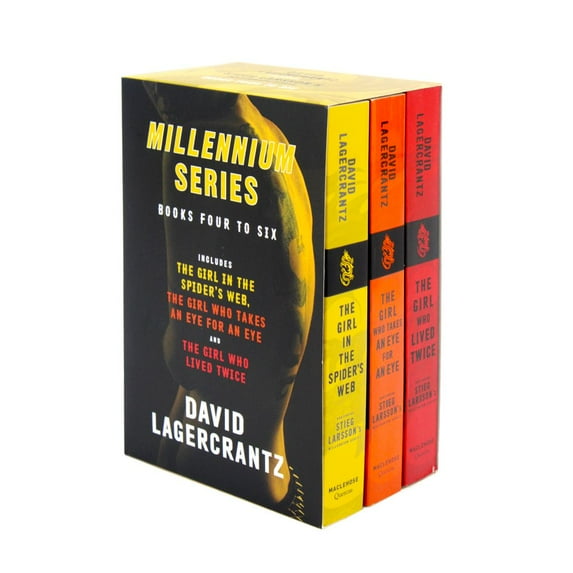 Stieg Larssons Millennium Series 3 Books (4 -6) By David Lagercrantz – Adult – Paperback