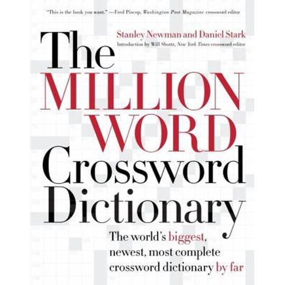 Pre-Owned The Million Word Crossword Dictionary