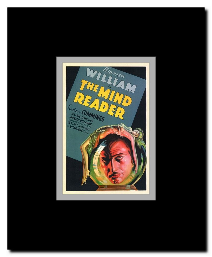 The Mind Reader Framed Movie Poster