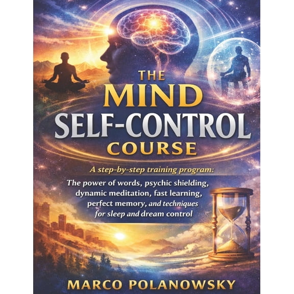 The Mind Self-Control Course: A step-by-step training program: the power of words, psychic shielding, dynamic meditation, (Paperback)