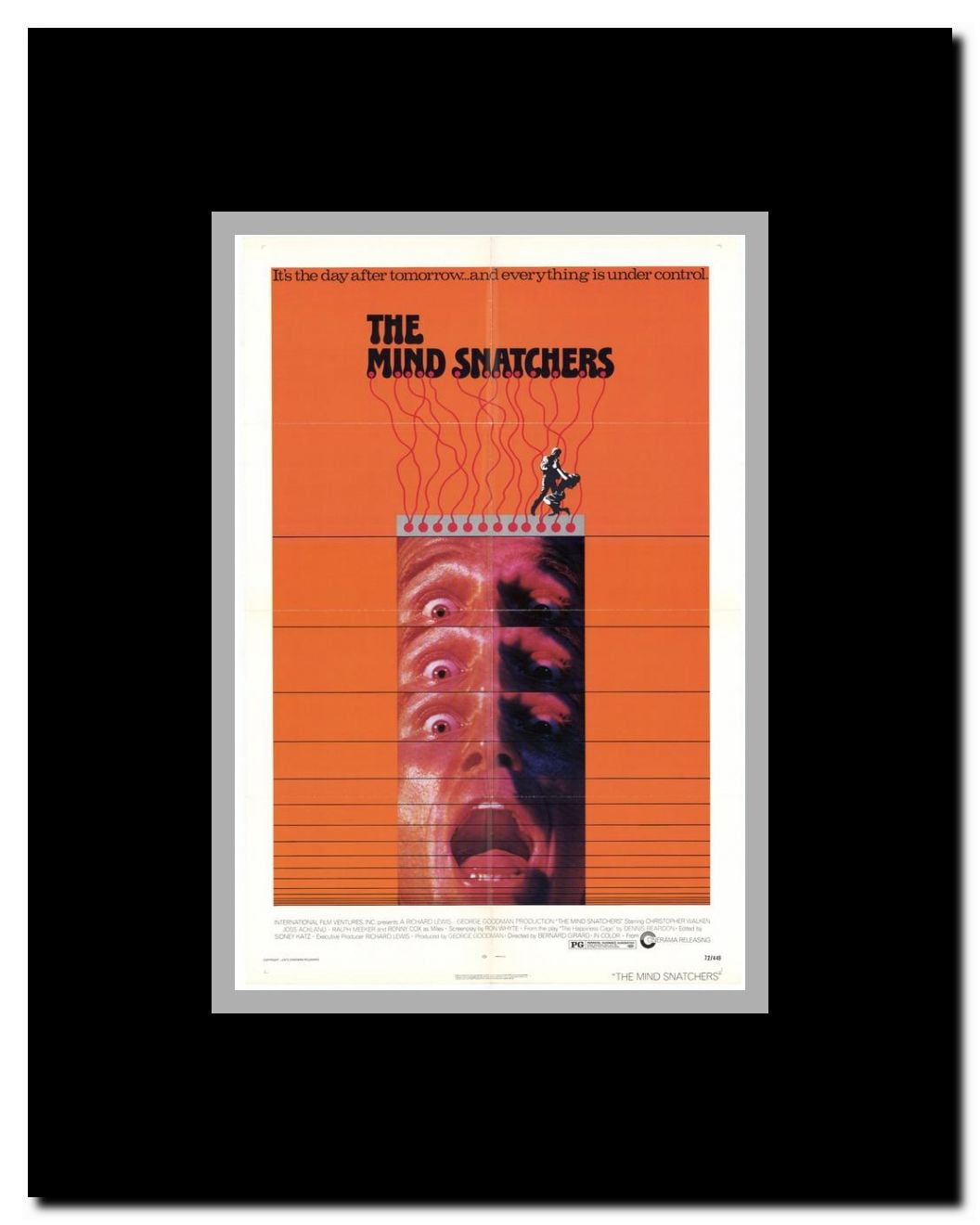 The Mind Snatchers Framed Movie Poster
