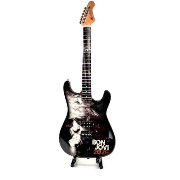 The Mini Axe - Bon Jovi - 2020 - Mini Guitar Replica Collectible