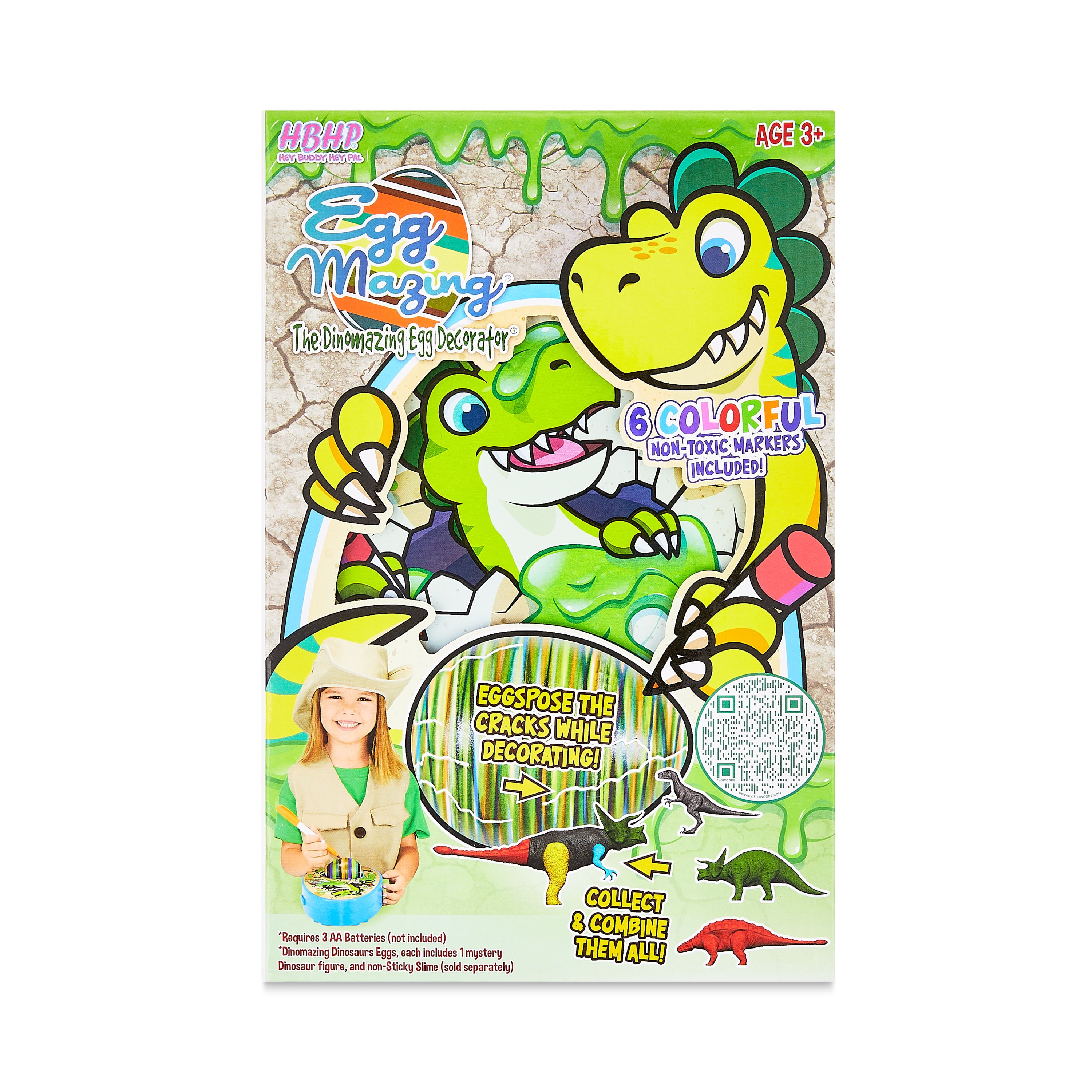 The Mini Dinomazing Easter Egg Decorating Craft Kit, for Unisex Child