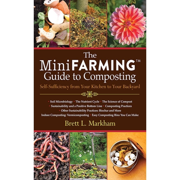 The Mini Farming Guide to Composting : Self-Sufficiency from Your Kitchen to Your Backyard (Paperback)