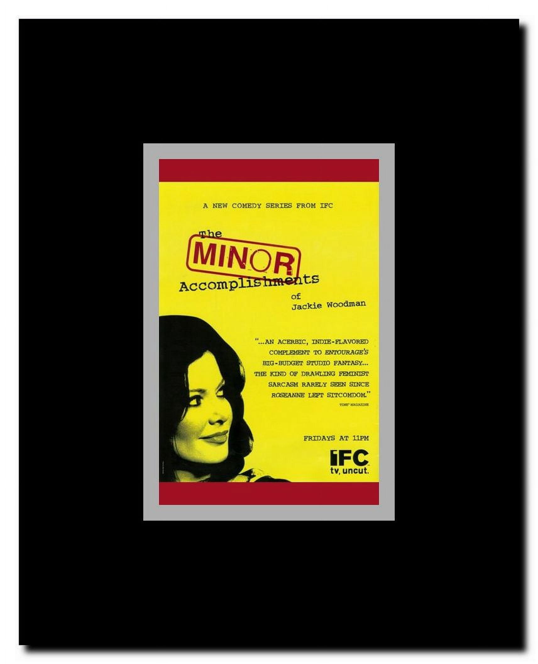 The Minor Accomplishments of Jackie Woodman Framed Movie Poster