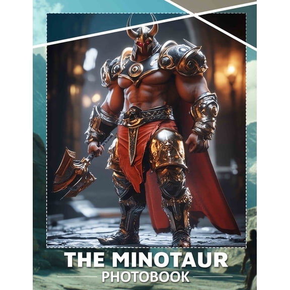 The Minotaur Photo Book: Explore The Mythical Creature Through 40 Intriguing Images That Captivate Imagination, (Paperback)