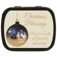 thumbnail image 1 of The MintBox PM-BLK31343 Ornament Christmas Mint Tins  24 Pack, 1 of 1