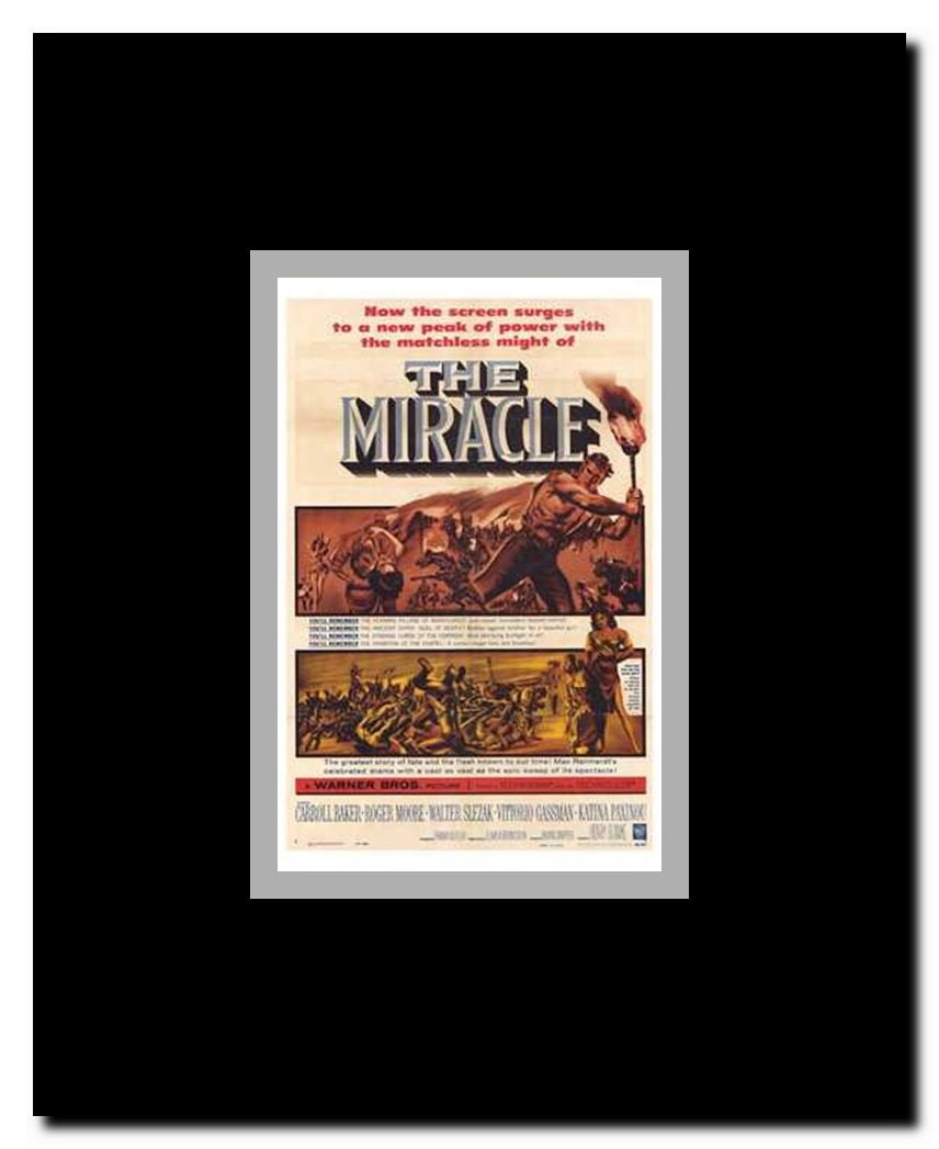 The Miracle Framed Movie Poster