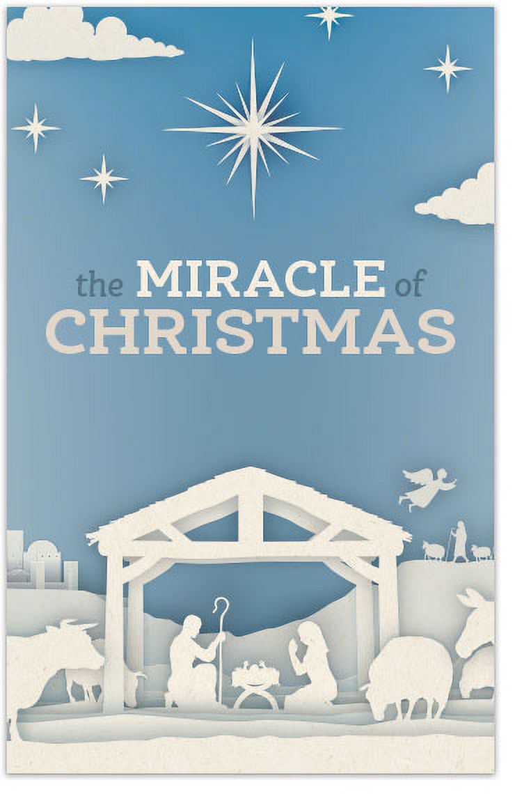 The Miracle Of Christmas (Gospel Tract, Pack of 100, KJV)