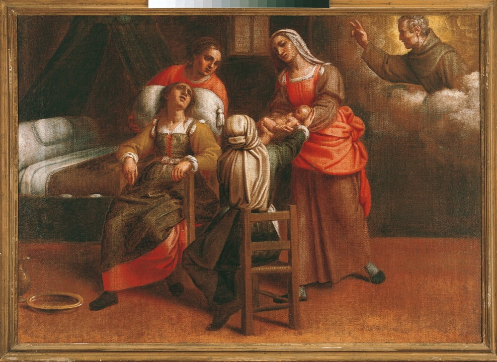 The Miracle Of The Birth Canvas Art - (36 x 24)