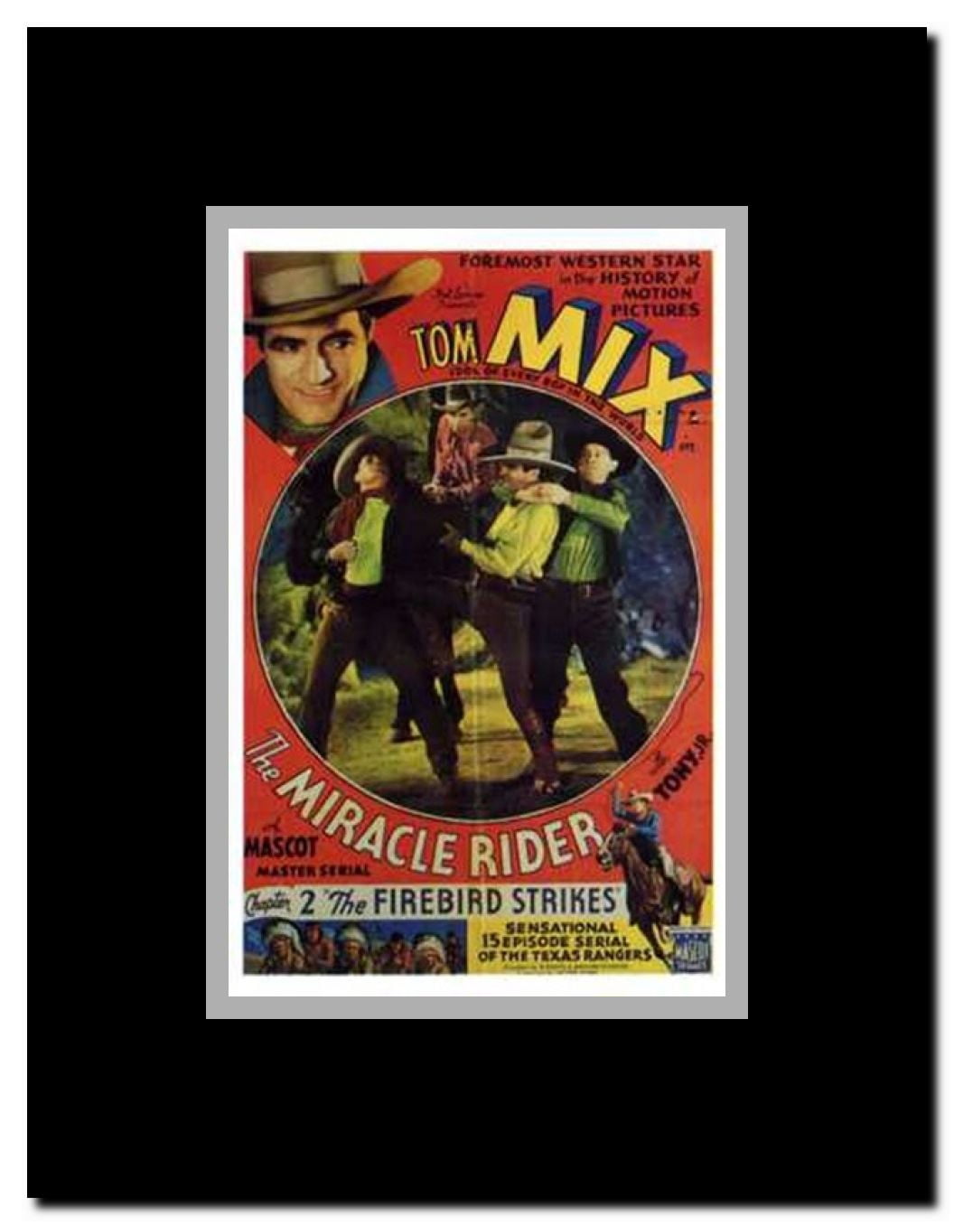 The Miracle Rider Framed Movie Poster