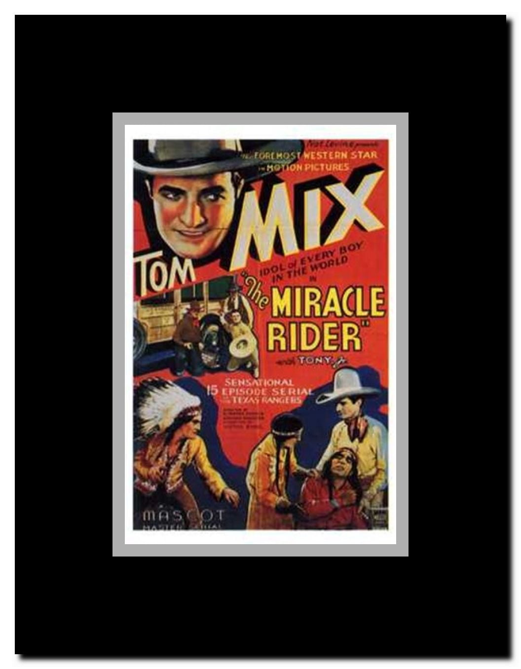 The Miracle Rider Framed Movie Poster