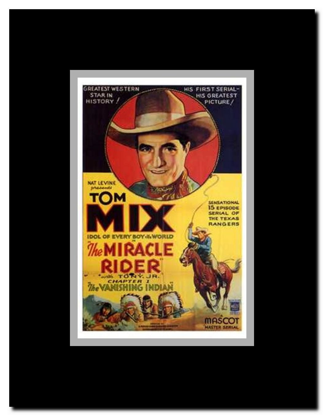 The Miracle Rider Framed Movie Poster